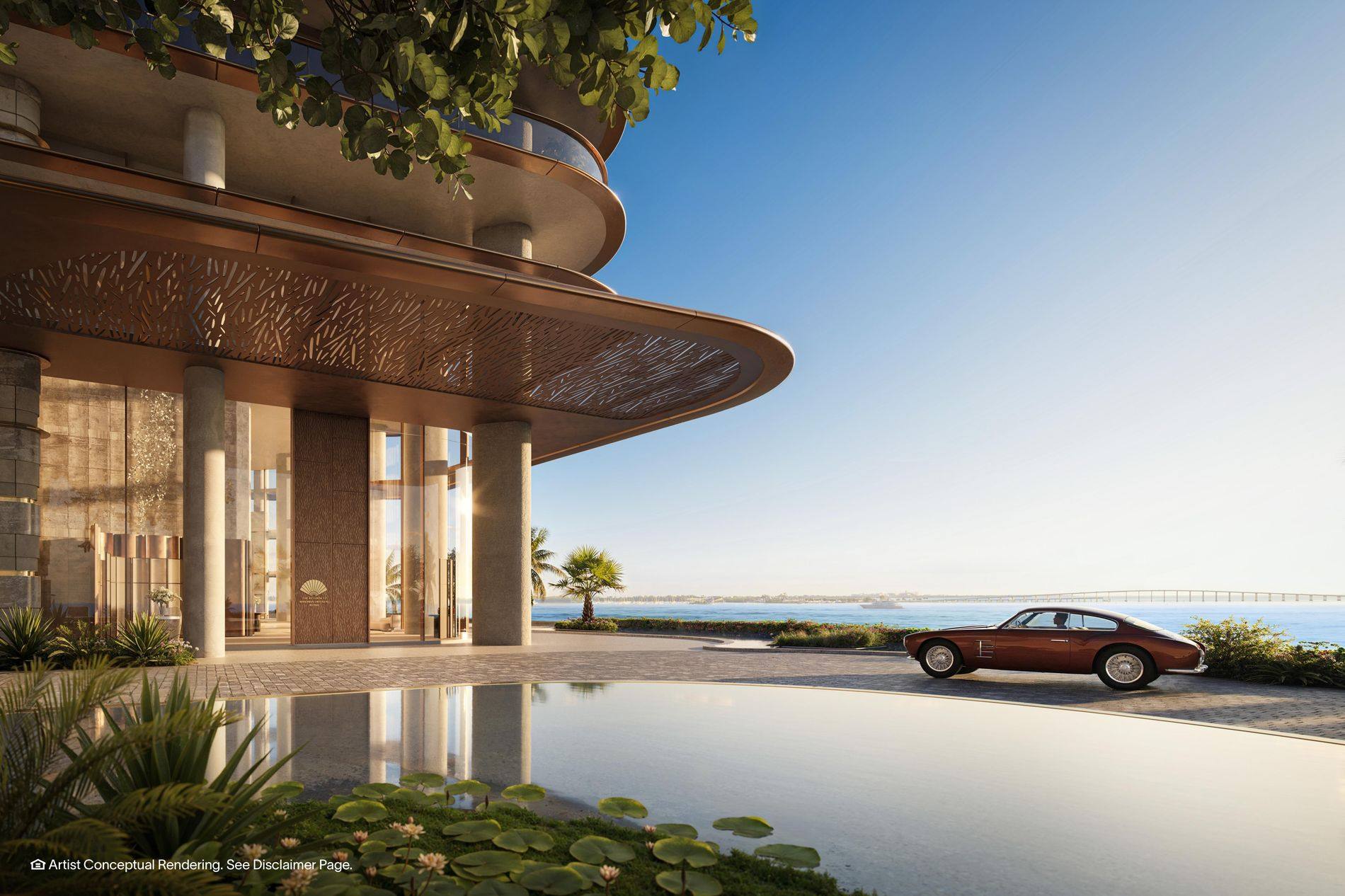 South Tower arrival on Brickell Key