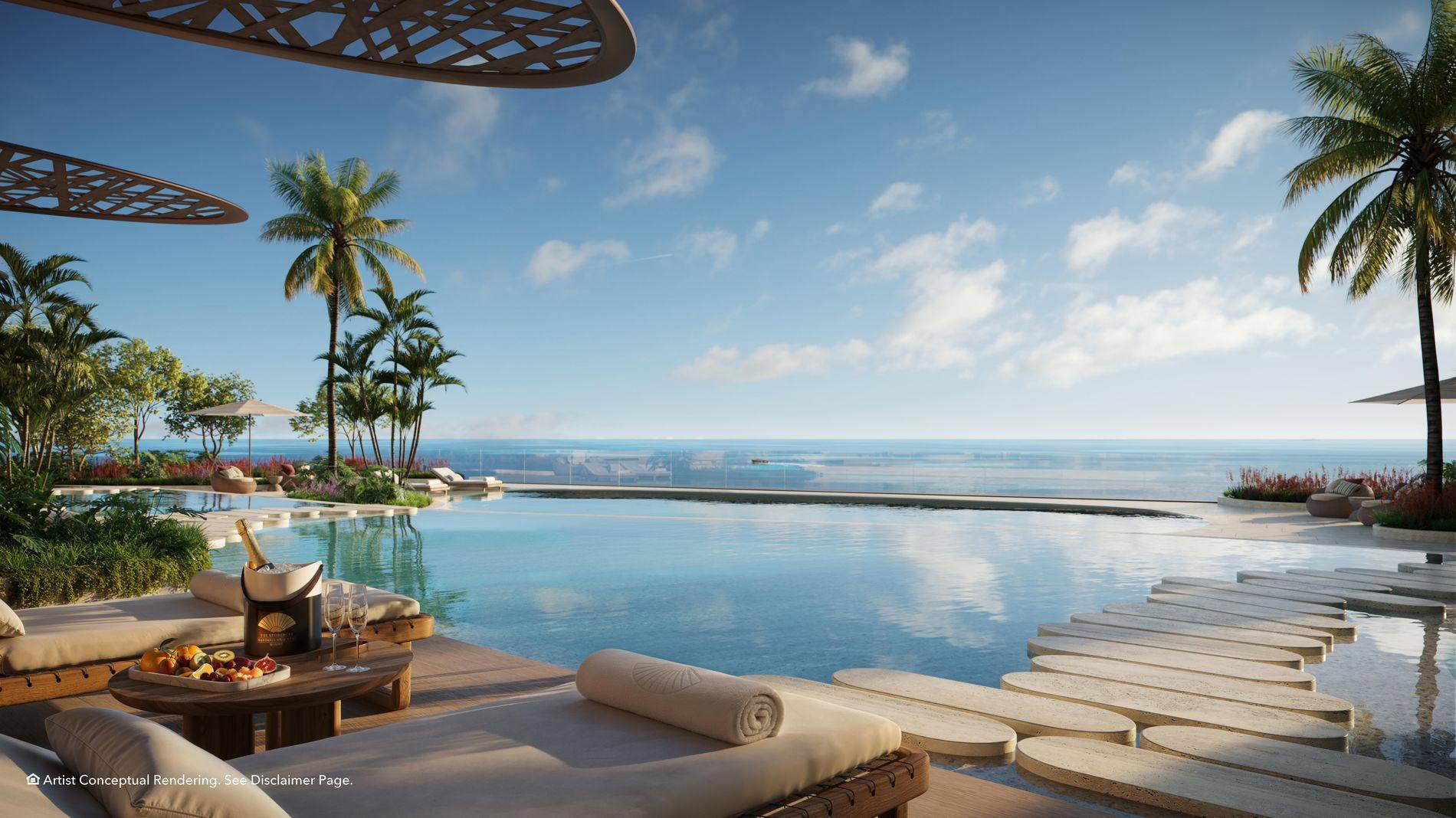 South Tower lagoon pool