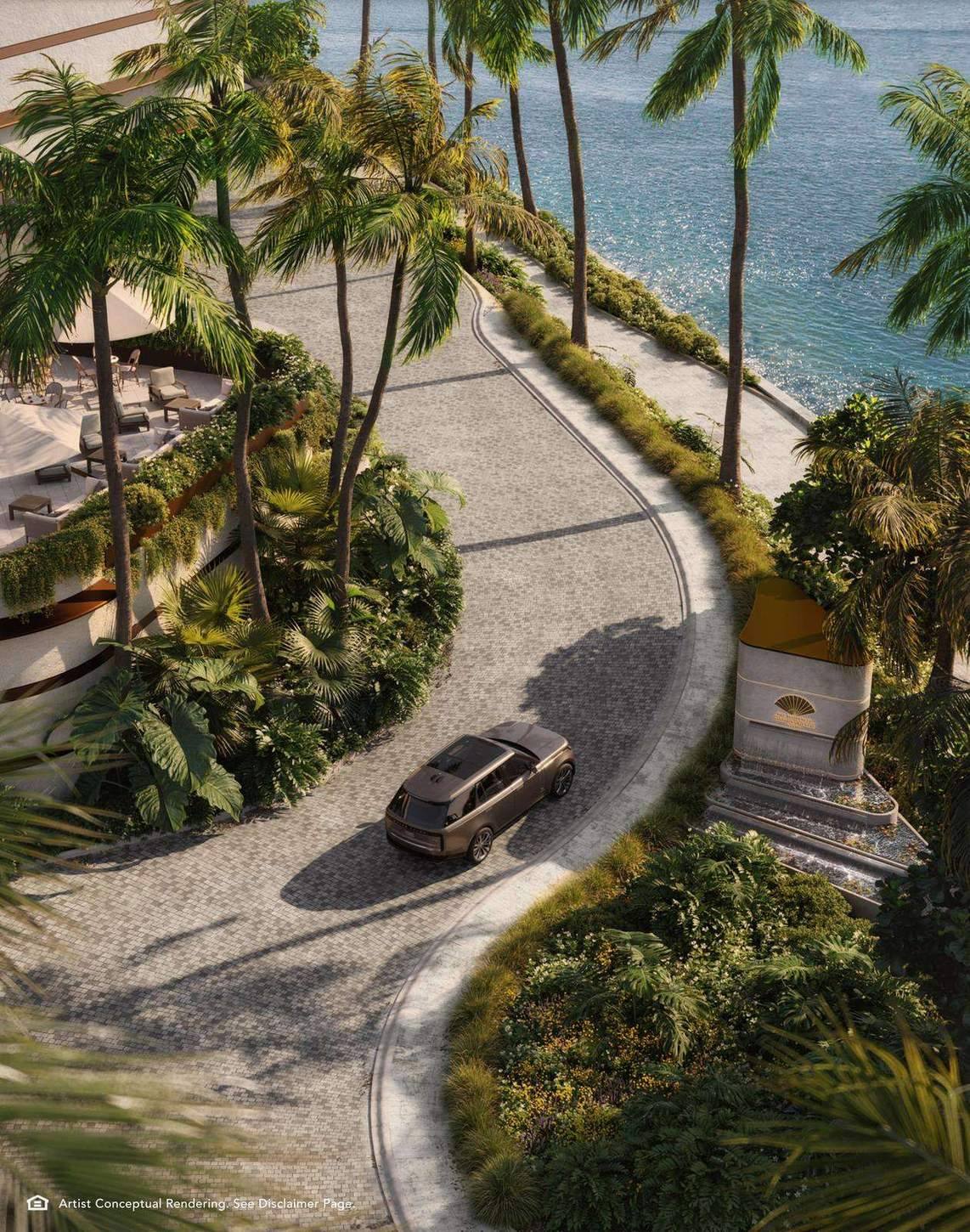 Campus arrival on Brickell Key