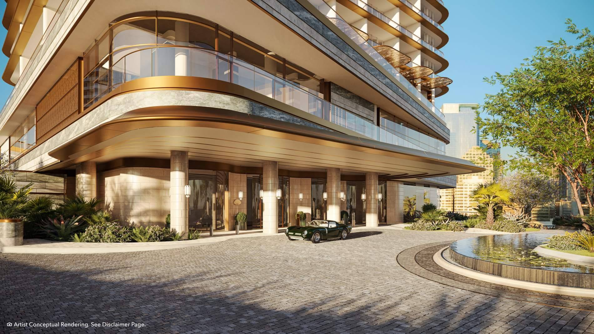 North Tower Hotel Residences arrival