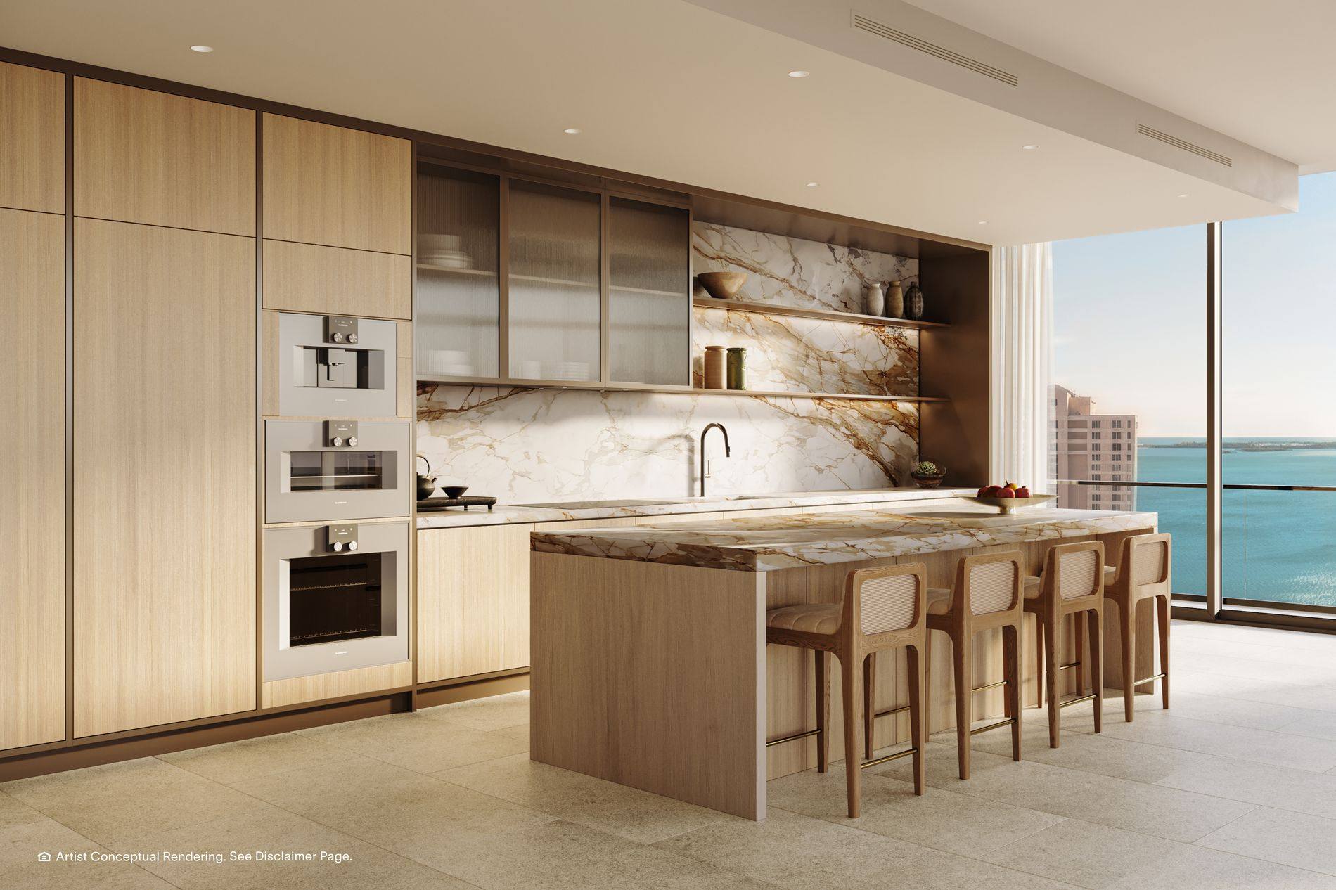 North Tower kitchen