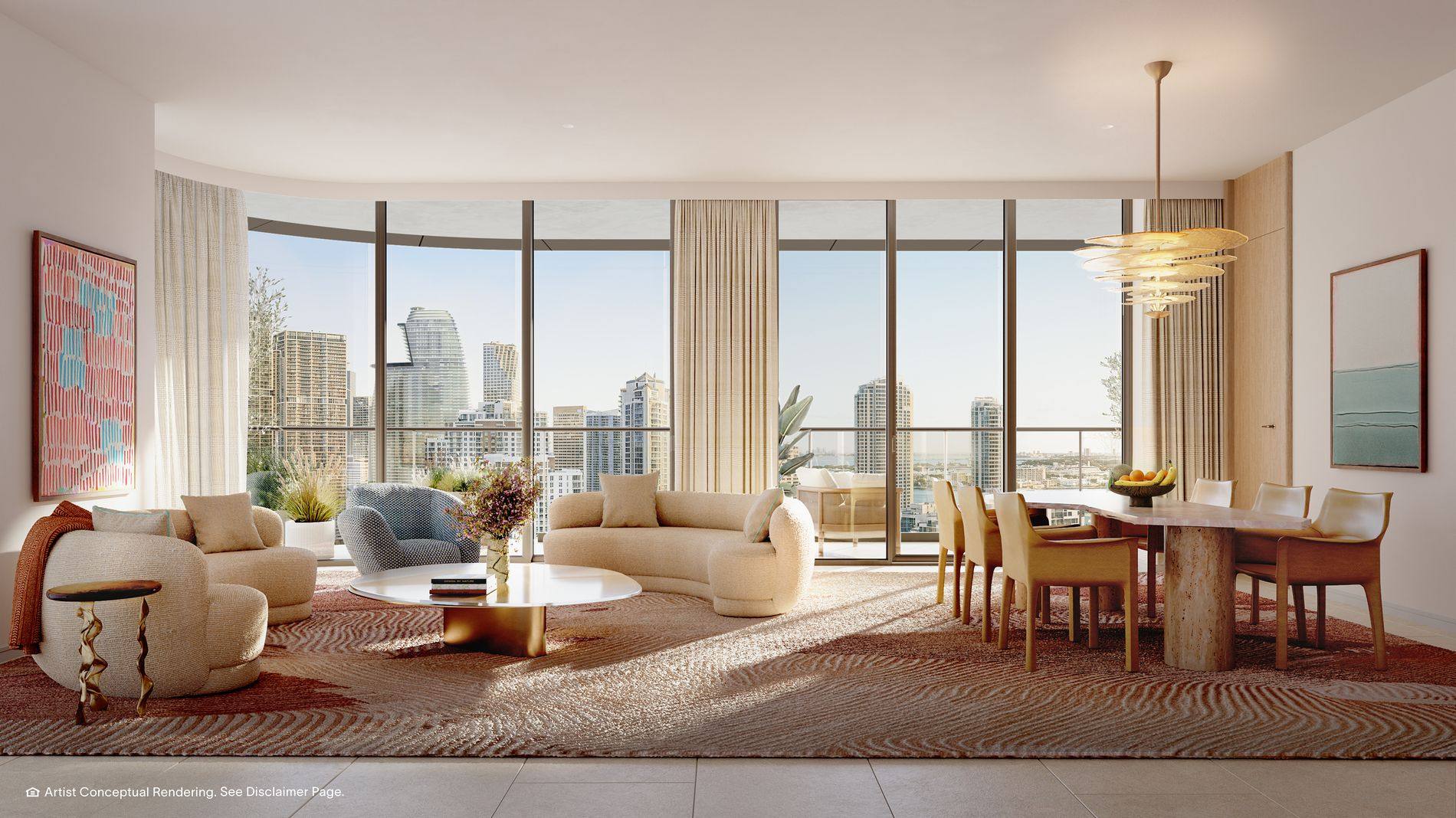 North Tower Private Residence interior
